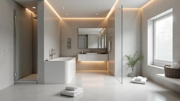 5 astuces pour réussir l'utilisation du béton ciré en salle de bain