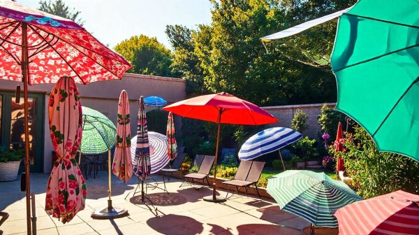 Les meilleurs parasols déportés pour un extérieur agréable